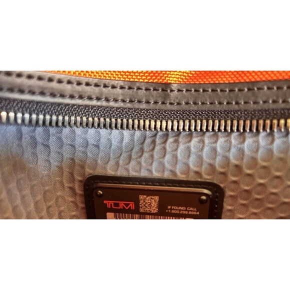 Tumi Alpha Bravo Essential Backpack Orange Travel Essential Business Work - Picture 11 of 16